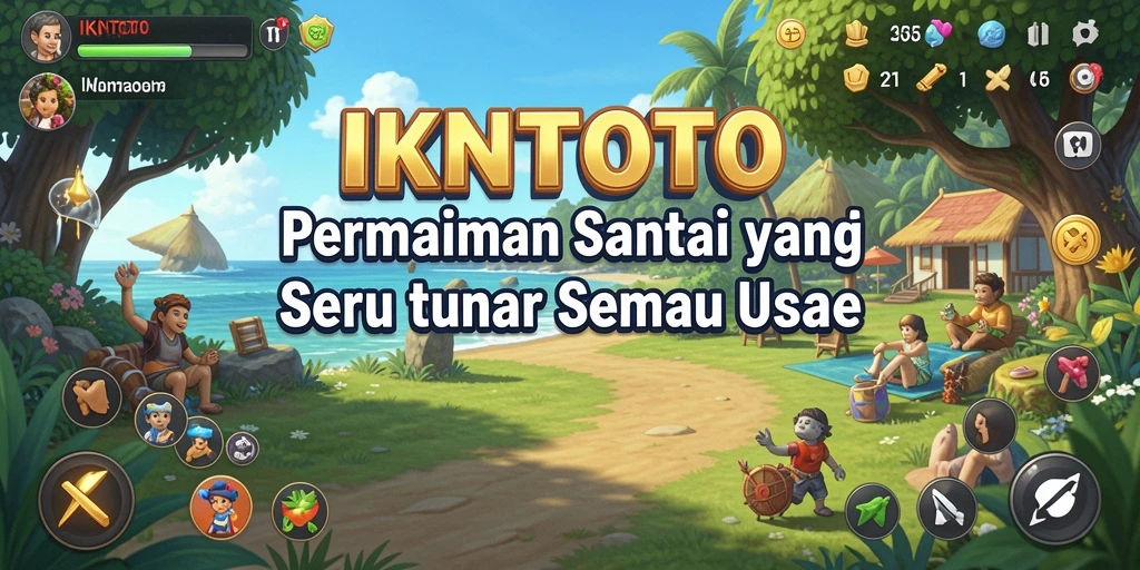 Tampilan gameplay menarik dari IKNTOTO yang menyenangkan.