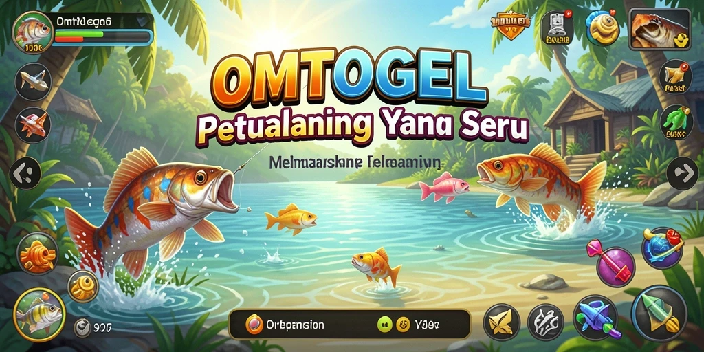 Screenshot gameplay OMTOGEL yang menampilkan pengalaman memancing yang menarik.