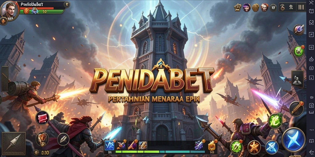 Gameplay seru Tower Defense yang menantang.