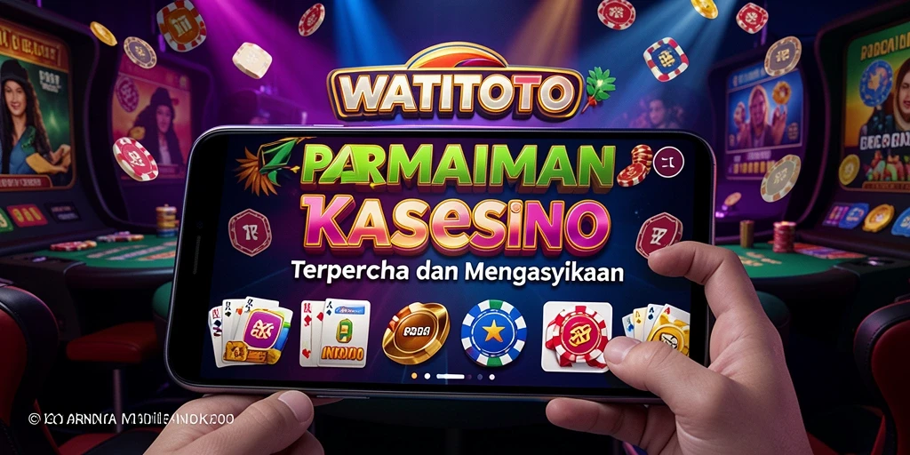 Tampilan gameplay menegangkan di aplikasi Kasino WATITOTO.